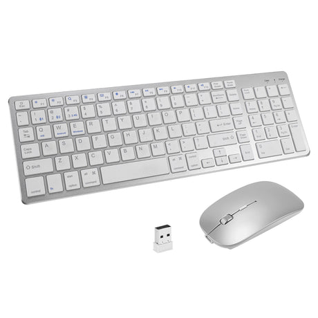 Wireless keyboard used with an iPad