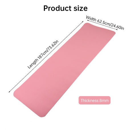 Extra-long mat dimensions guide