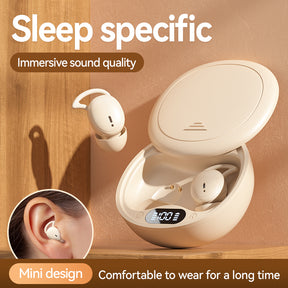 Wireless Bluetooth earbuds with charging display