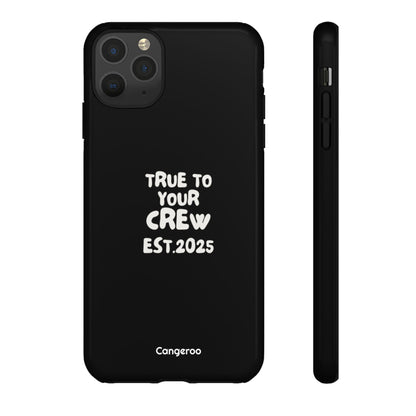 Cangeroo “True To Your Crew” Minimalist Graphic Case