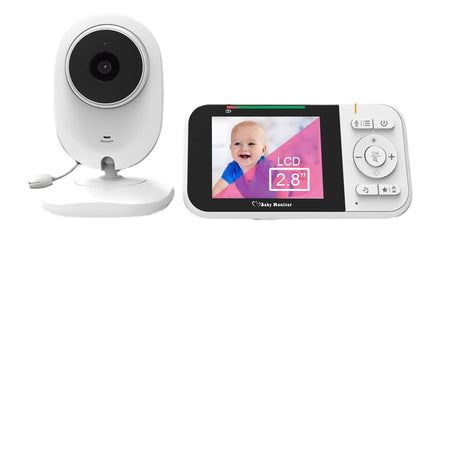 Baby monitor camera and display together