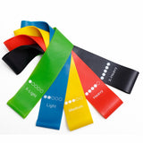 Resistance band shoulder exercise