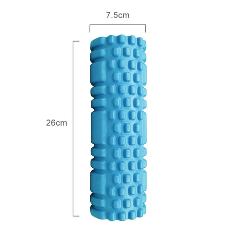Foam roller in cherry pink