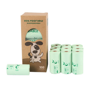 Biodegradable dog poop bags