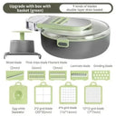 Vegetable chopper with non-slip base
