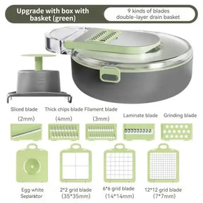 Vegetable chopper with non-slip base
