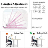 Laptop stand folded flat