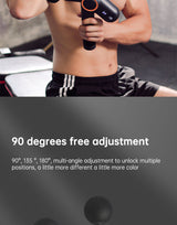 Massage gun speed levels indicator
