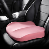 Car seat cushion fitted on a seat