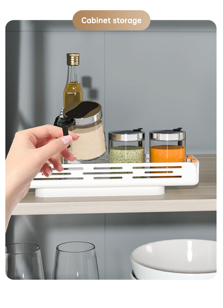 Spice rack base detail