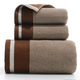 Folded bath towel detail