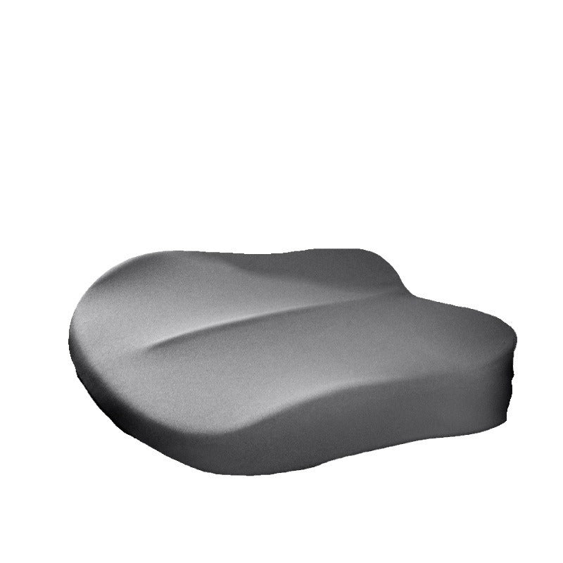 Plush non-slip car seat cushion