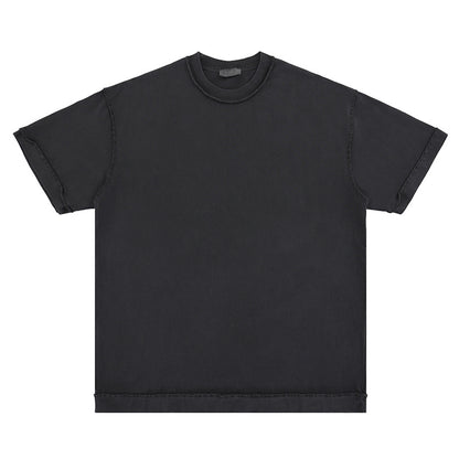Cangeroo 270G Heavyweight Oversized Men's Tee — Washed Solid Color