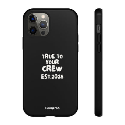 Cangeroo “True To Your Crew” Minimalist Graphic Case