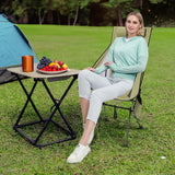 Camping chair in black