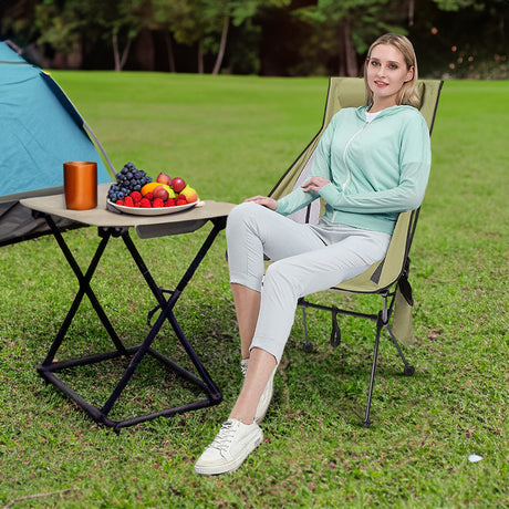 Camping chair in black