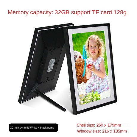 Photo frame displayed on a desk
