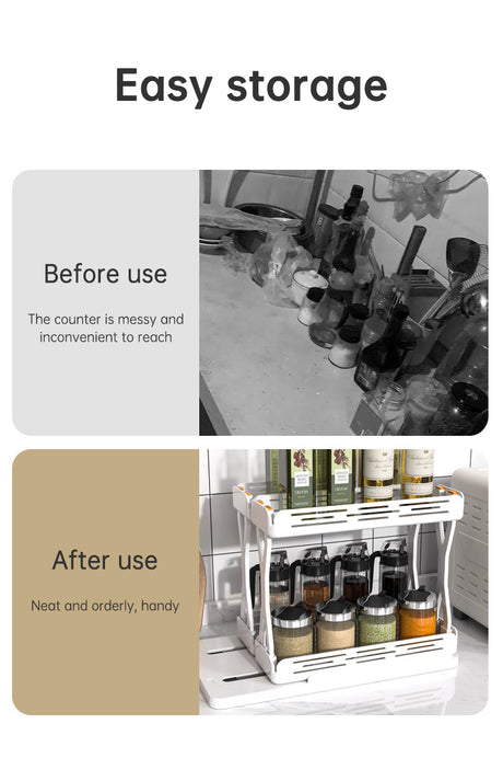Spice rack organiser packaging