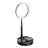 Ring light showing warm and cool tones
