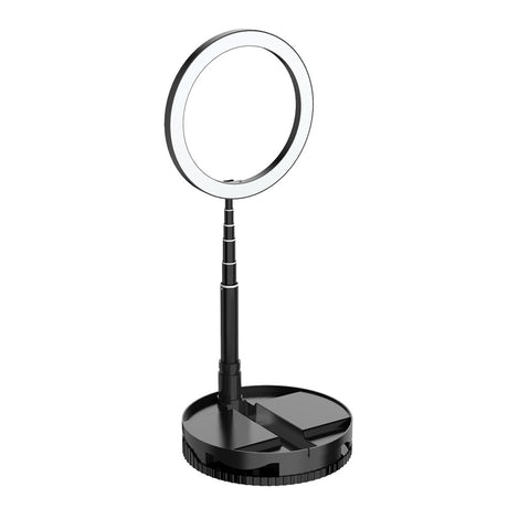 Ring light showing warm and cool tones