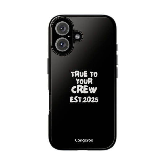 Cangeroo “True To Your Crew” Minimalist Graphic Case