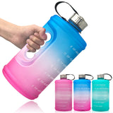2.2L motivational gym water bottle