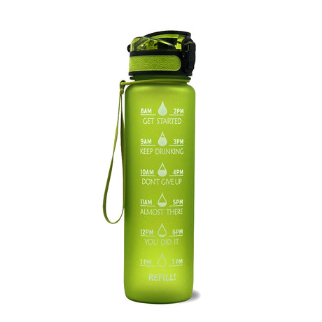 Tritan water bottle with fruit infuser