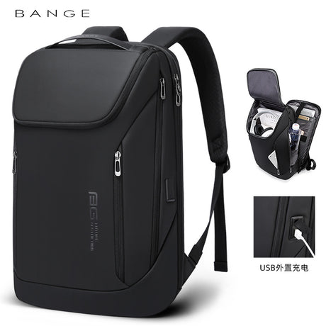 Backpack on a suitcase luggage strap