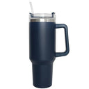Straw and lid of the insulated tumbler