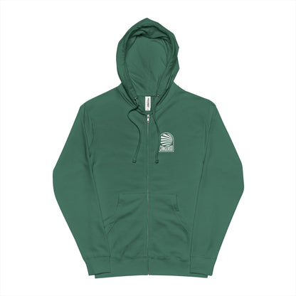 Cangeroo  Zip Up Fleece Minimalist Hoodie