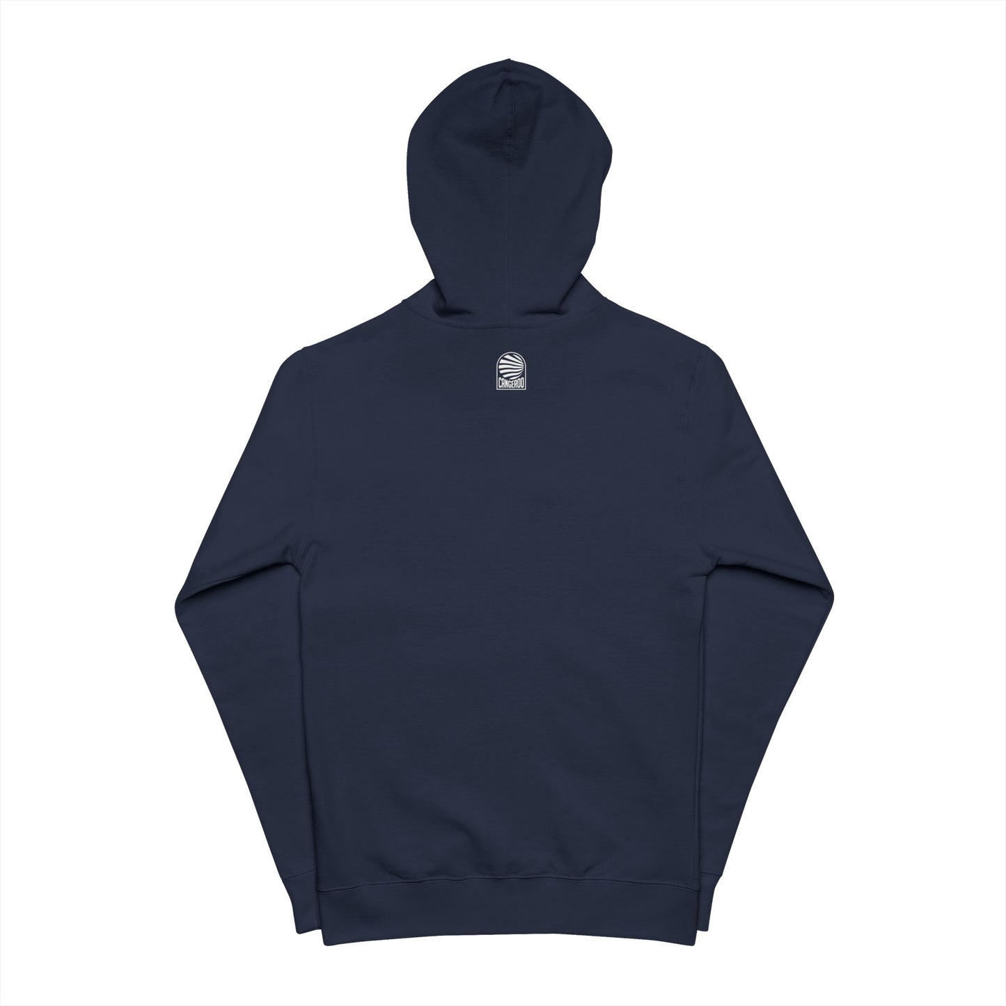 Cangeroo  Zip Up Fleece Minimalist Hoodie