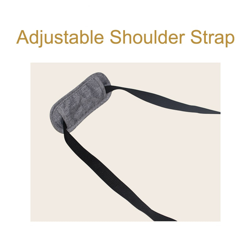 Stroller organiser in black