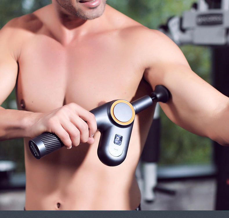 Massage gun head attachment close-up