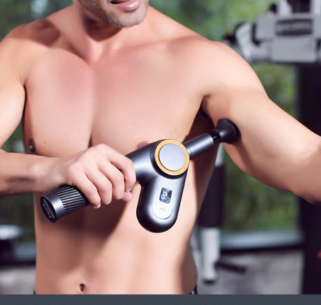 Massage gun head attachment close-up