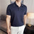 Polo shirt in champagne white