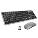 Keyboard and mouse set in black