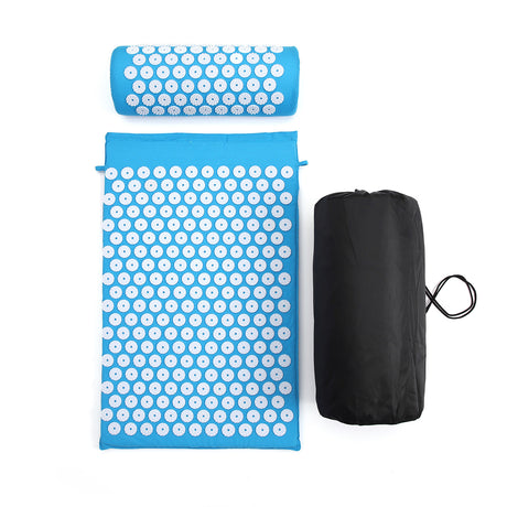 Acupressure mat used on the back