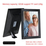 Cloud photo frame showing a holiday picture
