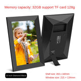 10-inch WiFi photo frame showing a slideshow