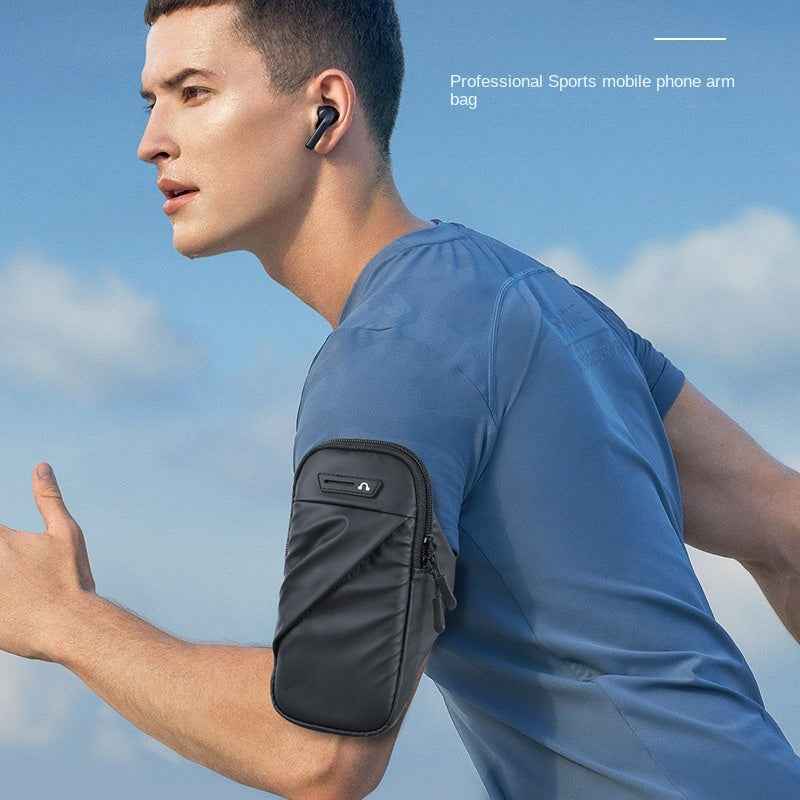 Sports running mobile phone arm bag