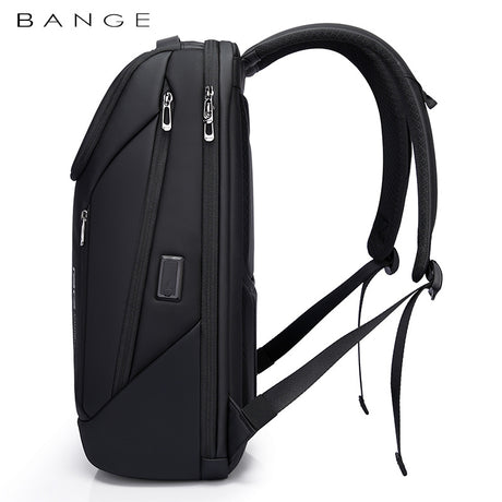 Padded straps and back panel of the backpack