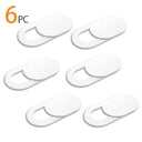 Set of six webcam privacy covers