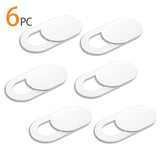 Set of six webcam privacy covers