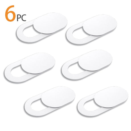 Set of six webcam privacy covers
