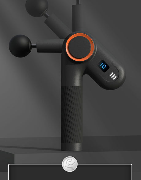 Massage gun grip detail