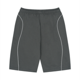 Mens Piping Drawstring Shorts Casual Gym Running Training S M L XL