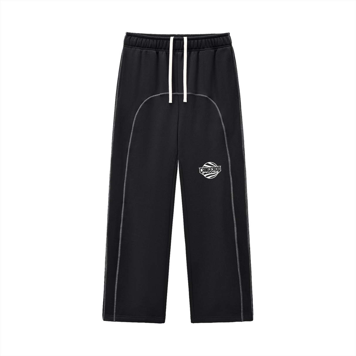 Mens Contrast Stitch Sweatpants Joggers Casual Gym S M L XL