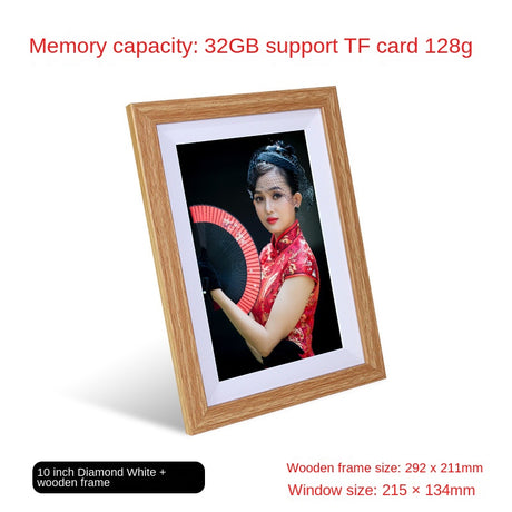 Digital photo frame as a family gift