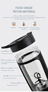 Blender bottle taken to the gym