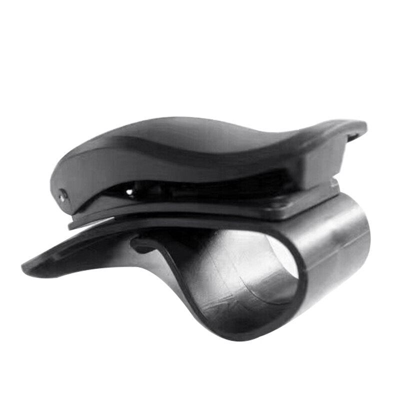 Car phone holder on a dashboard